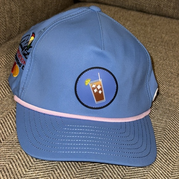 NWT Arnold Palmer Invitational Puma Ice Tea Rope Flexfit Adjustable Hat Cap - Picture 4 of 16